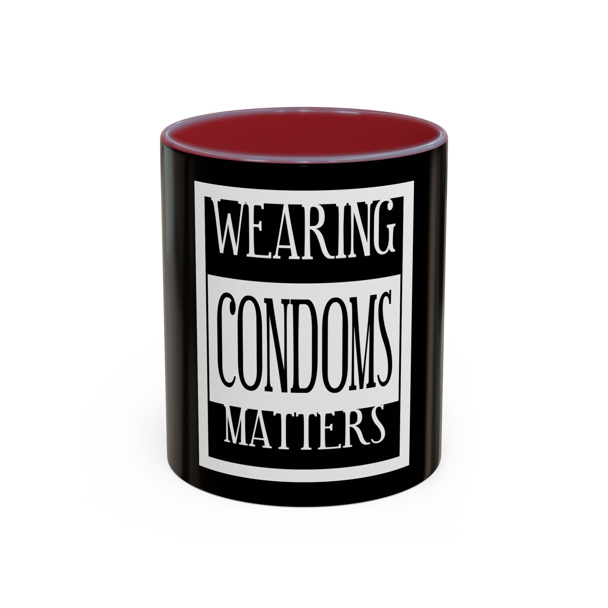 Wearing Condoms Matters / Accent Coffee Mug 11/15oz