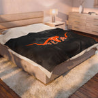 Texas Longhorns 2 / Velveteen Plush Blanket