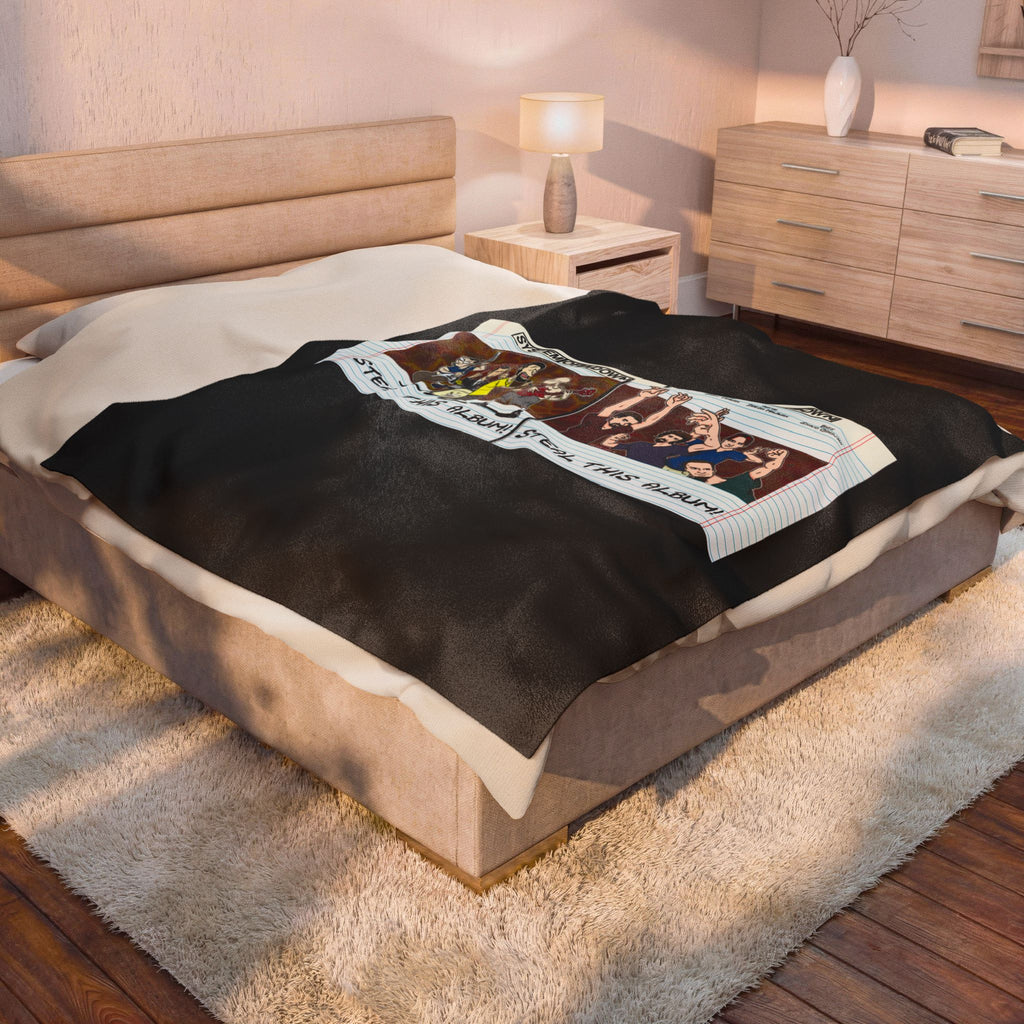 SOAD Steal This Album F&B / Velveteen Plush Blanket