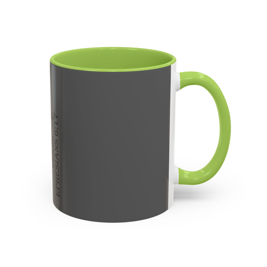 John 3:16 / Ephesians 6:17 / Accent Coffee Mug 11/15oz