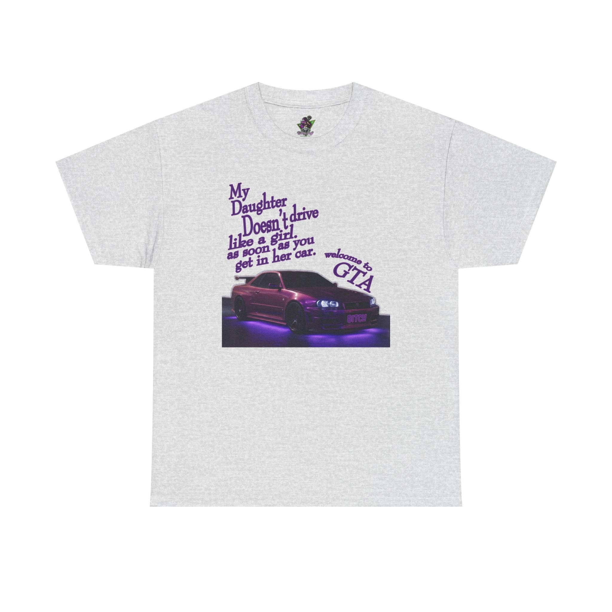 Daughter Doesn't Drive Like A Girl Purple