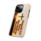 Genesis 1:1 Verse Revelations End:End / Tough Phone Case