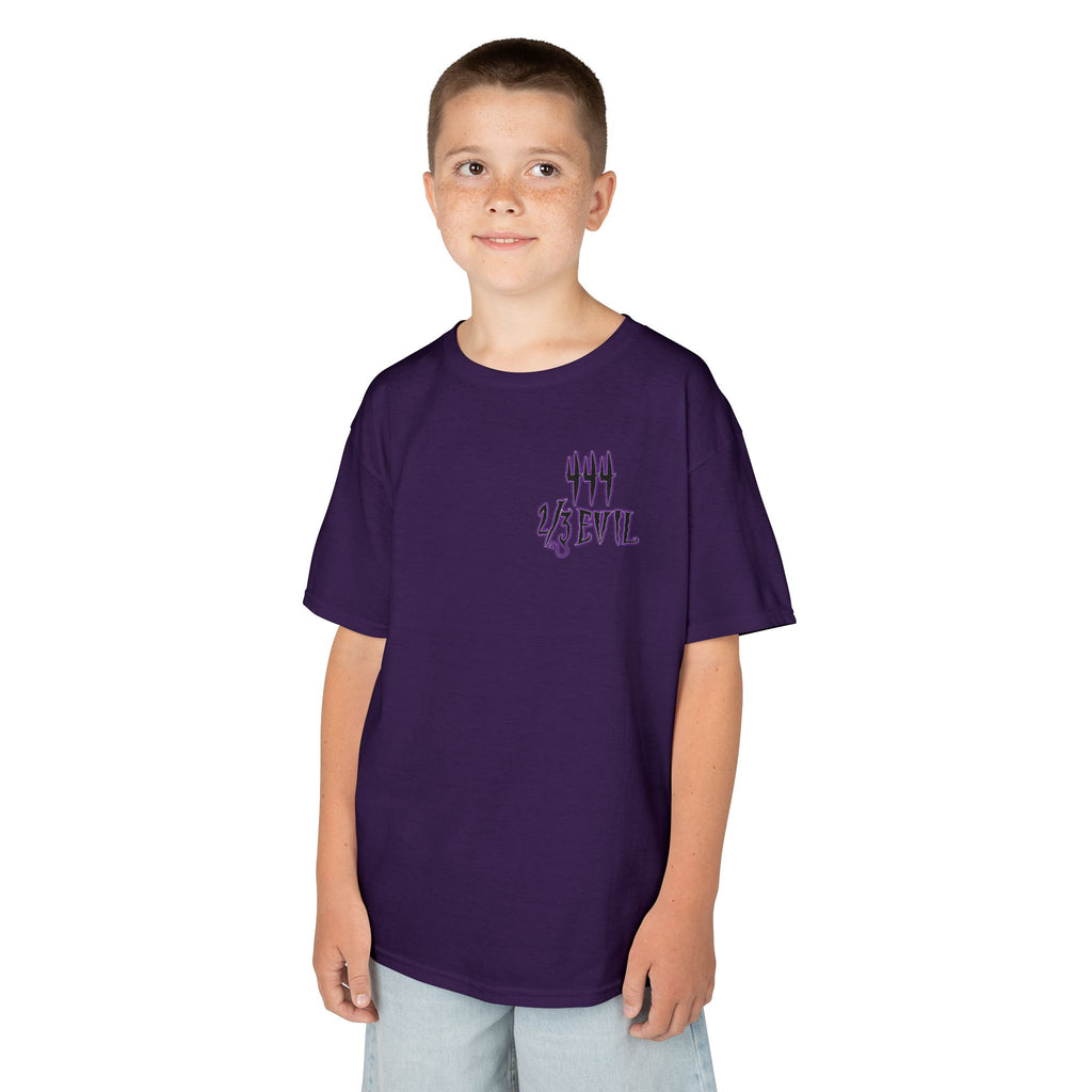 2/3 Evil Gothic Purple Script / Youth