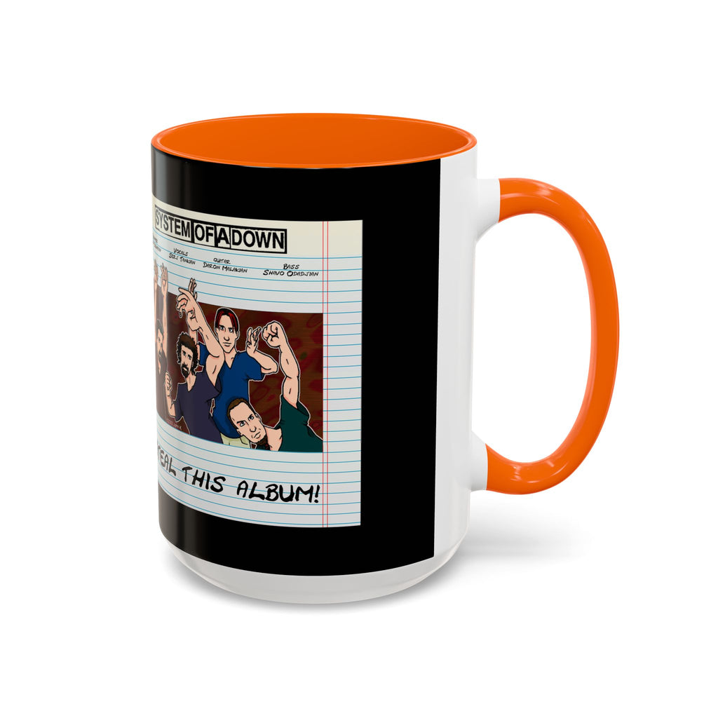 SOAD Steal This Album F&B / Accent Coffee Mug 11/15oz