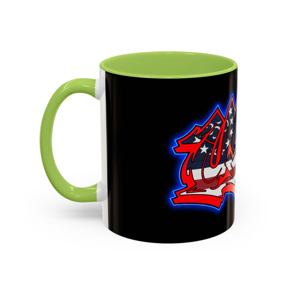 USA Graffiti / Accent Coffee Mug 11/15oz