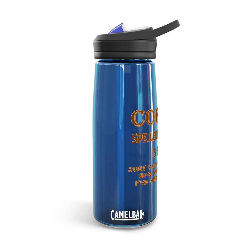 Coffee Spelled Backwards Is EEFFOC / CamelBak Water Bottle 20/25oz