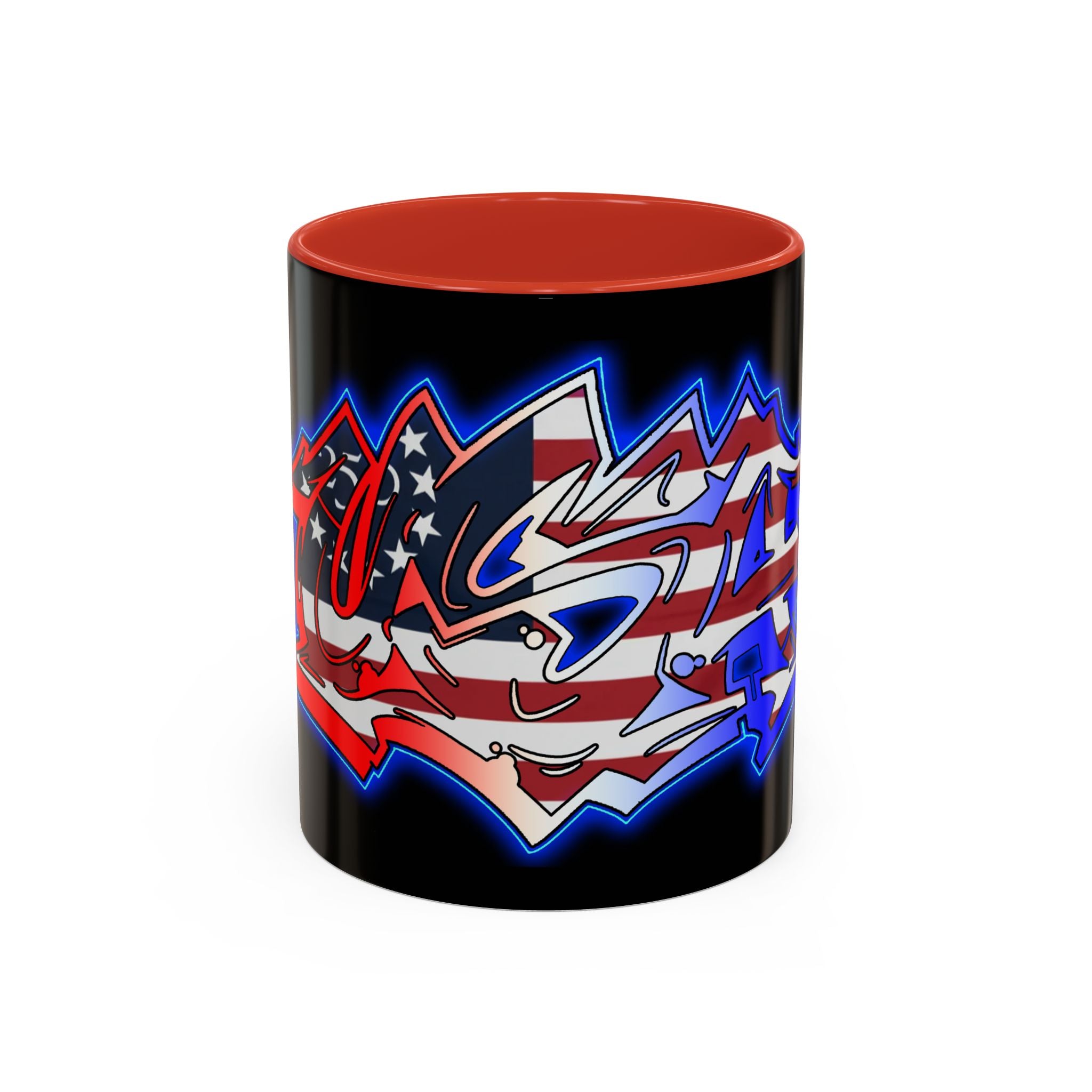 USA Graffiti / Accent Coffee Mug 11/15oz