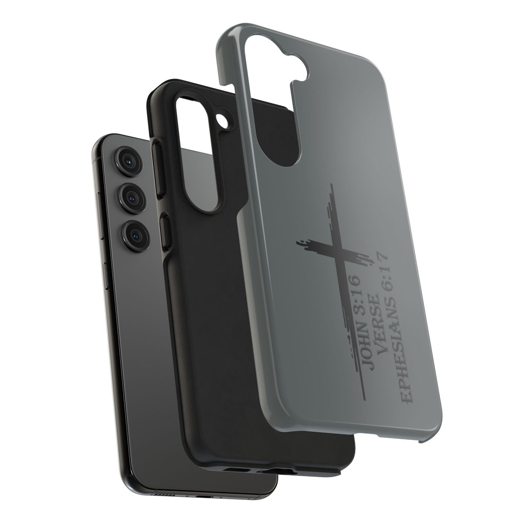 John 3:16 Verse Ephesians 6:17 / Tough Phone Case