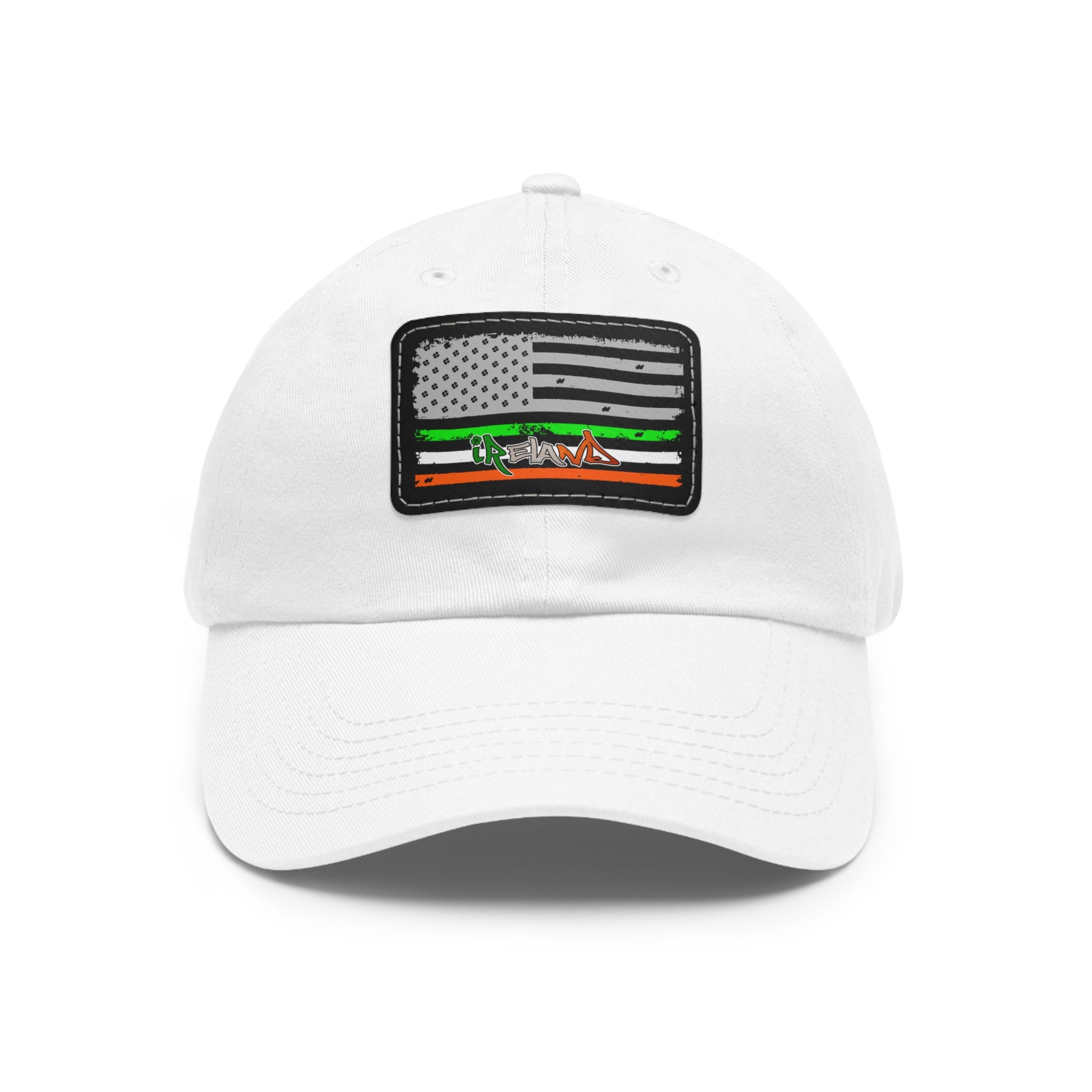 American/Ireland Flag / Leather Patch