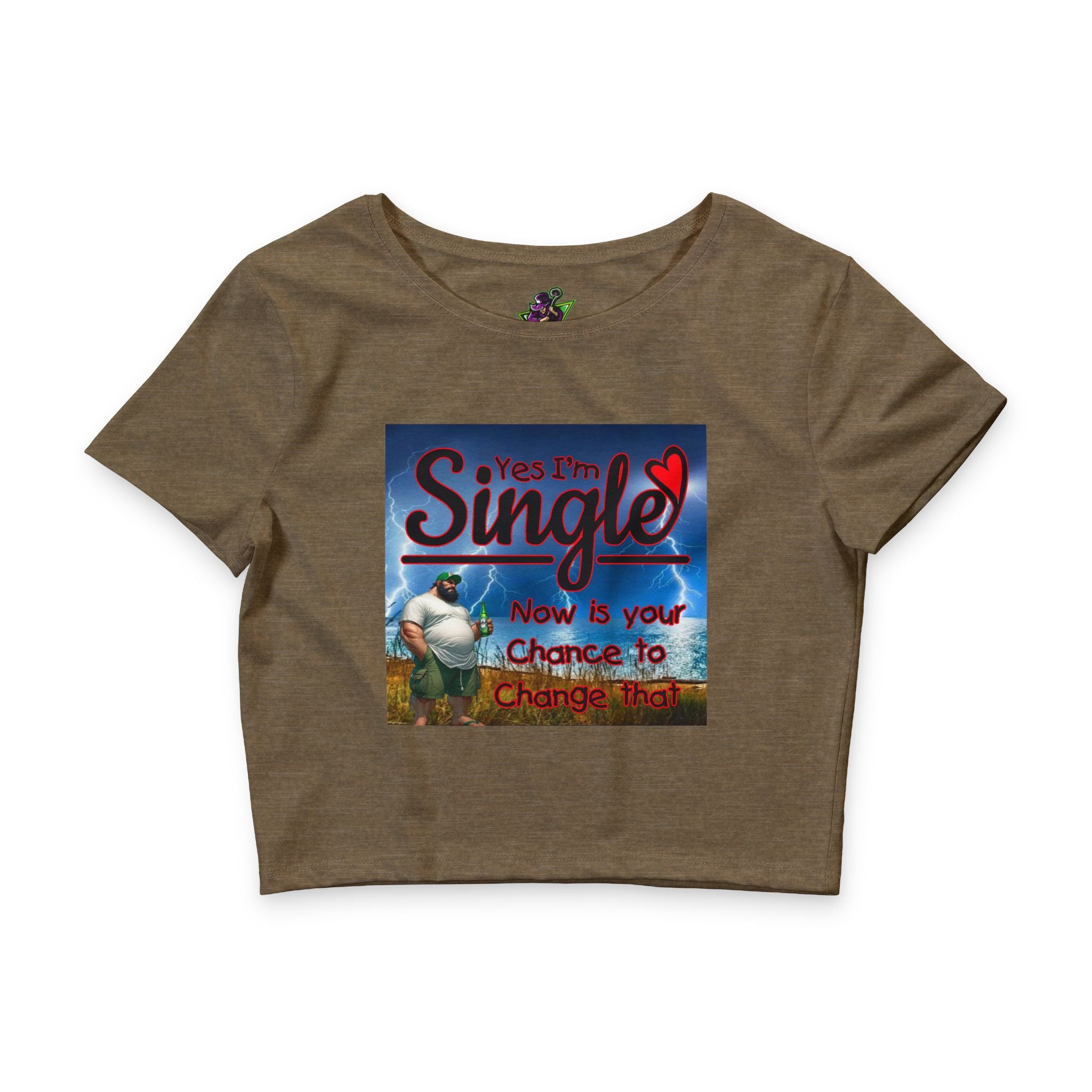 Yes I'm Single / Crop Top