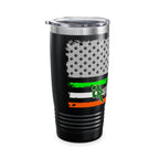 American / Ireland Flag / Insulated Tumbler 20oz