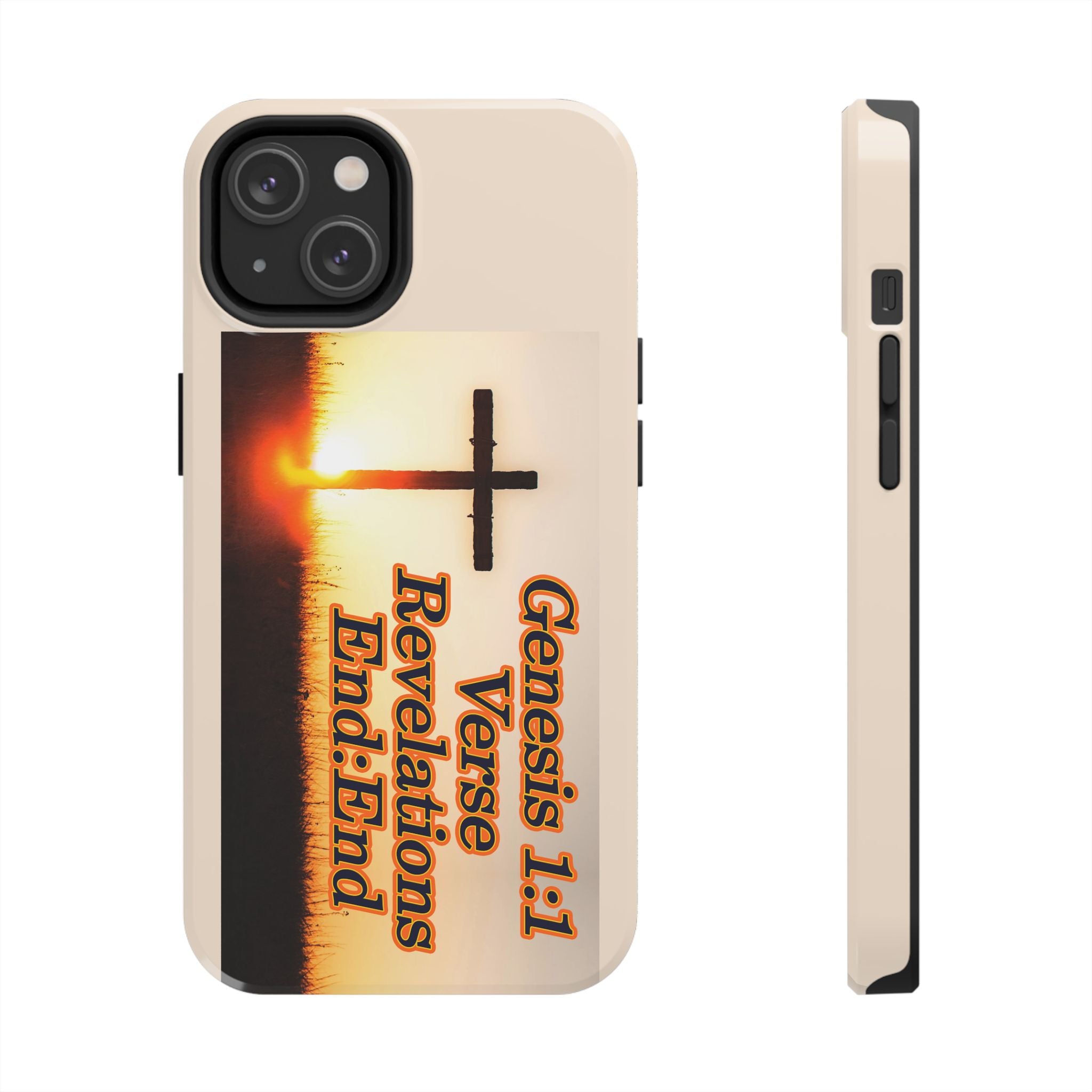 Genesis 1:1 Verse Revelations End:End / Tough Phone Case