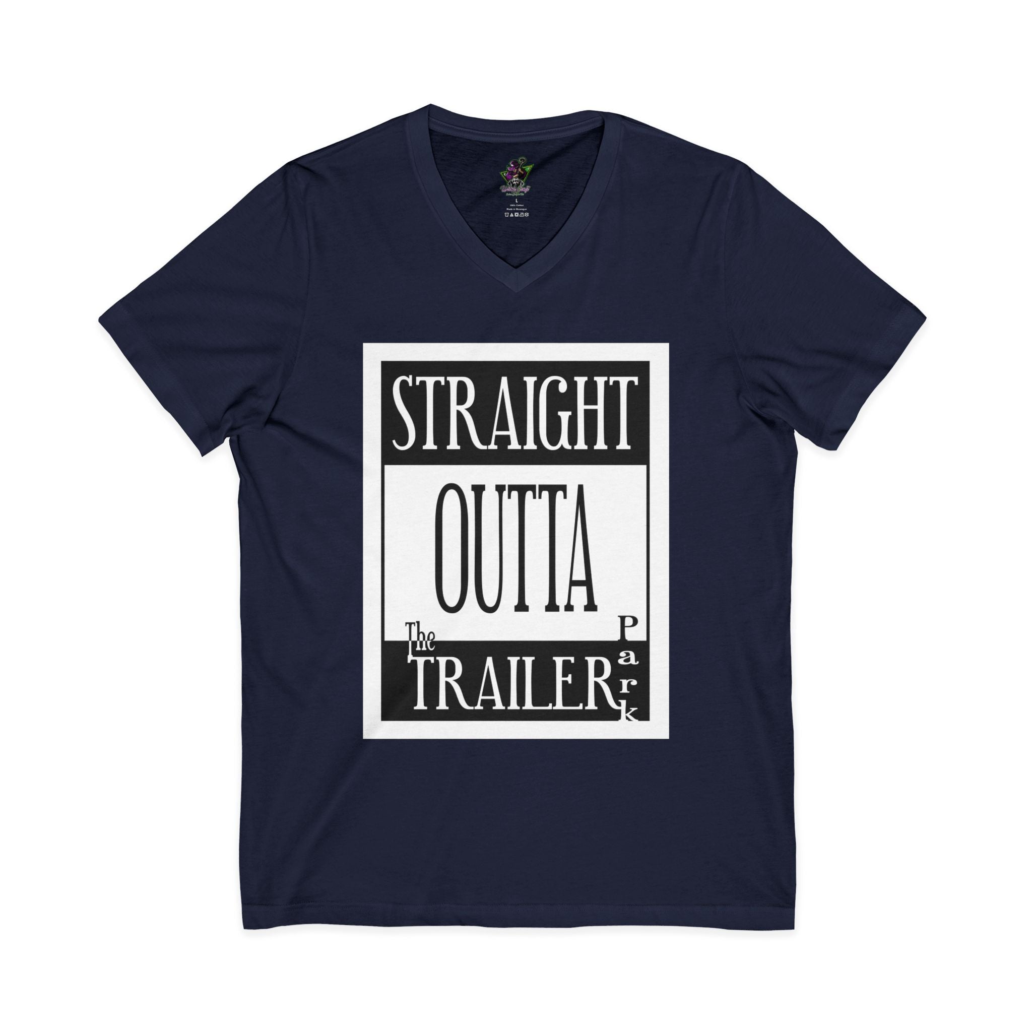 Straight Outta Trailer Park / V-Neck Tee