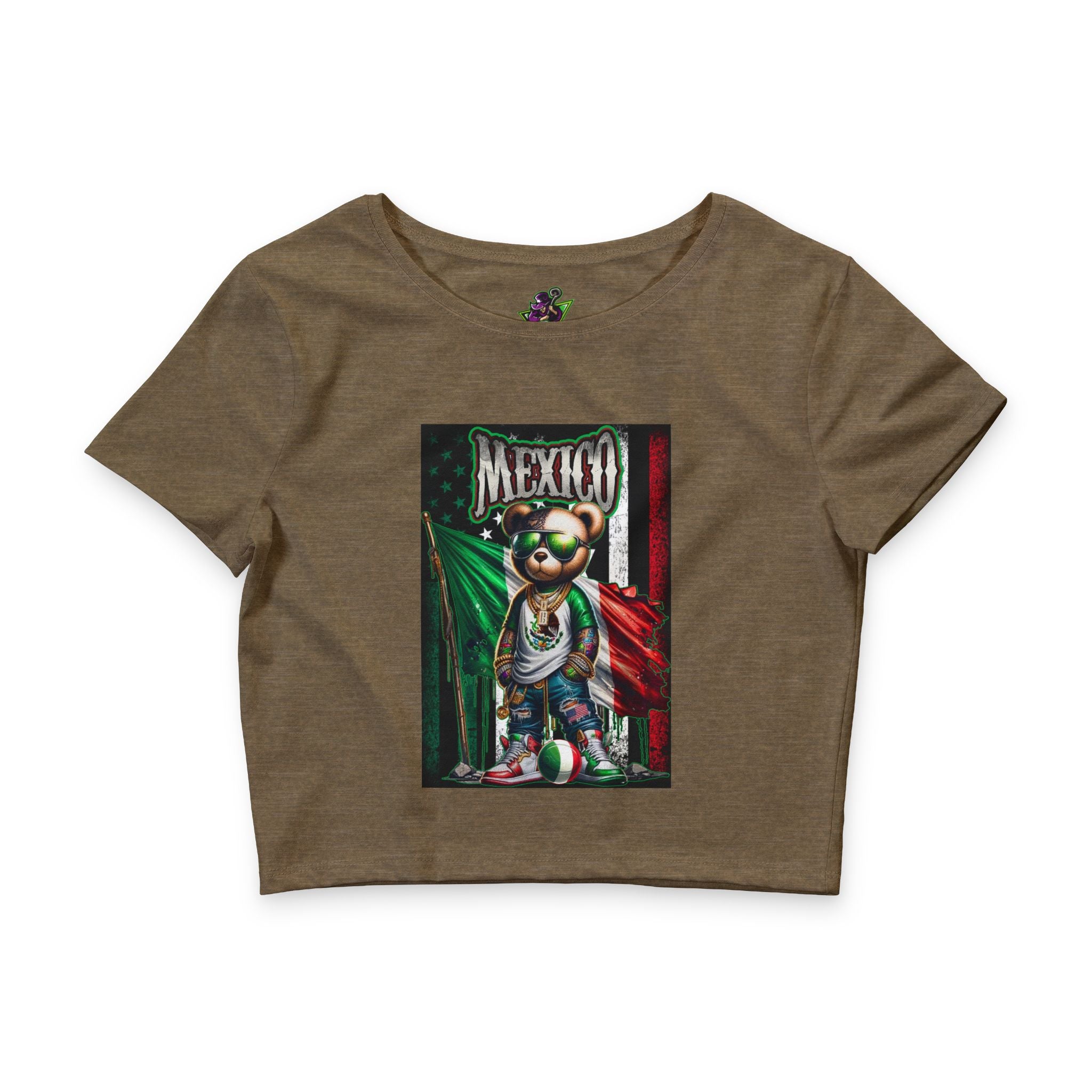 Mexico Teddy Bear / Crop Top