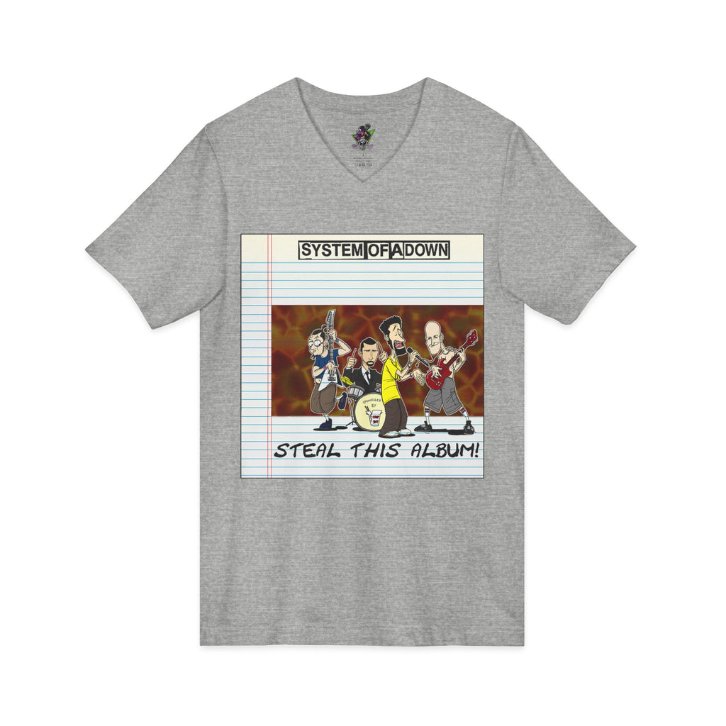 SOAD Steal This Album F&B / V Neck Tee