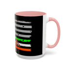 American/Ireland Flag / Accent Coffee Mug 11/15oz