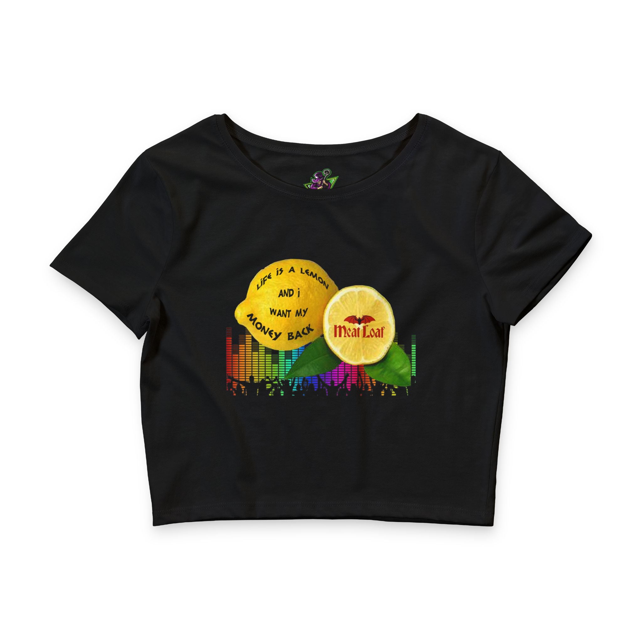 Life Is a Lemon /Crop Tee