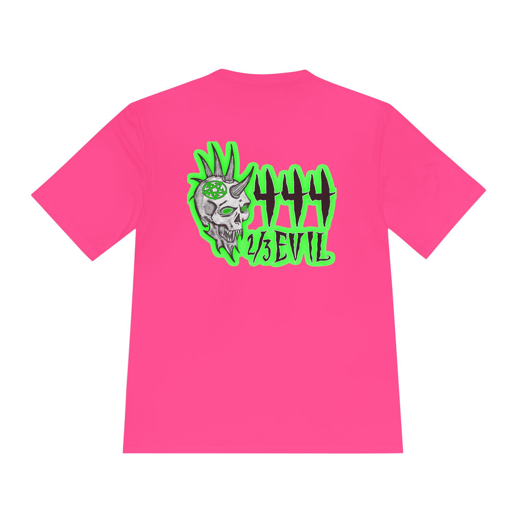 2/3 Evil Punk Skull / Moisture Wicking