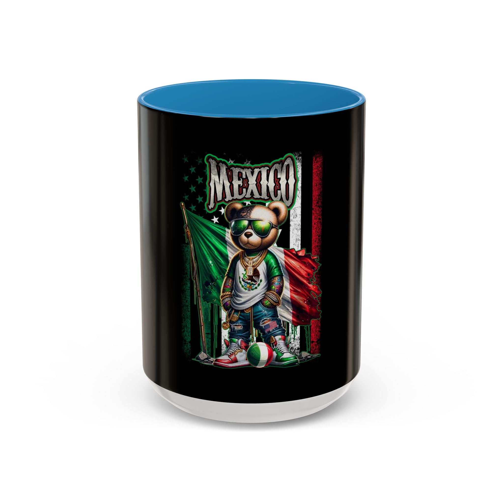 Mexico Teddy Bear / Accent Coffee Mug 11/15oz
