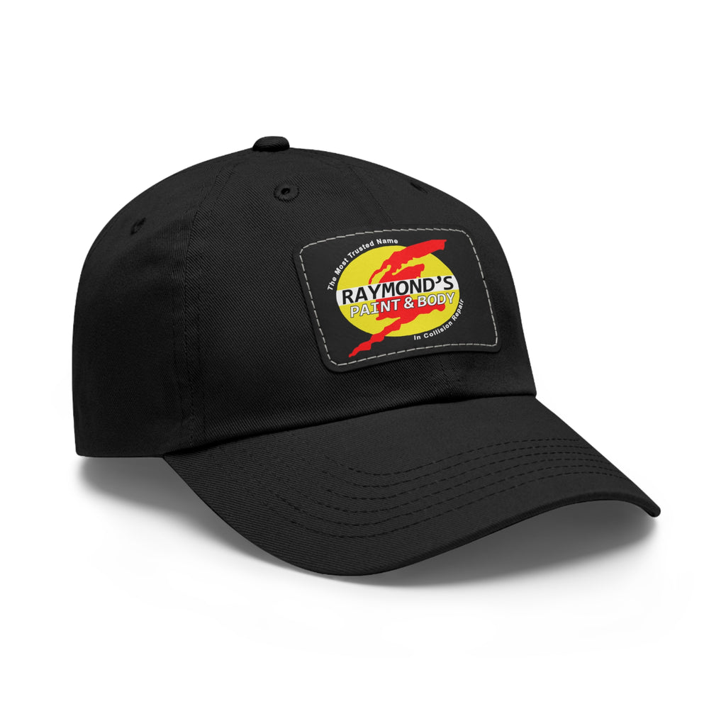 Raymond's Paint & Body Logo / Leather Patch Hat