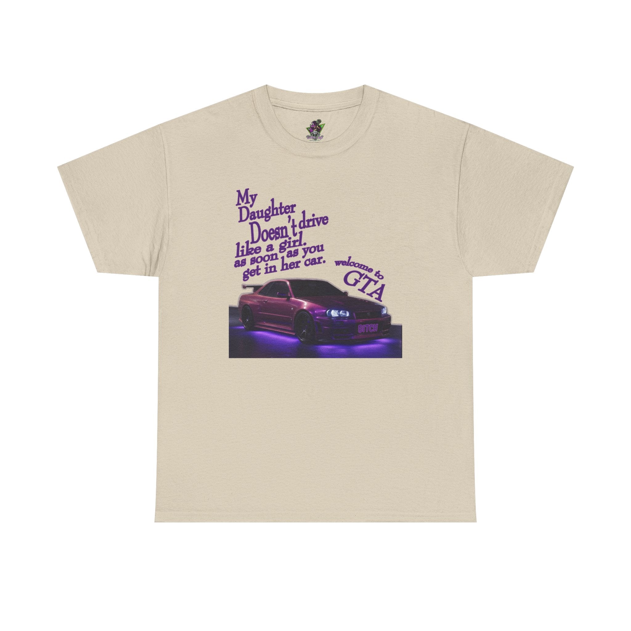 Daughter Doesn't Drive Like A Girl Purple