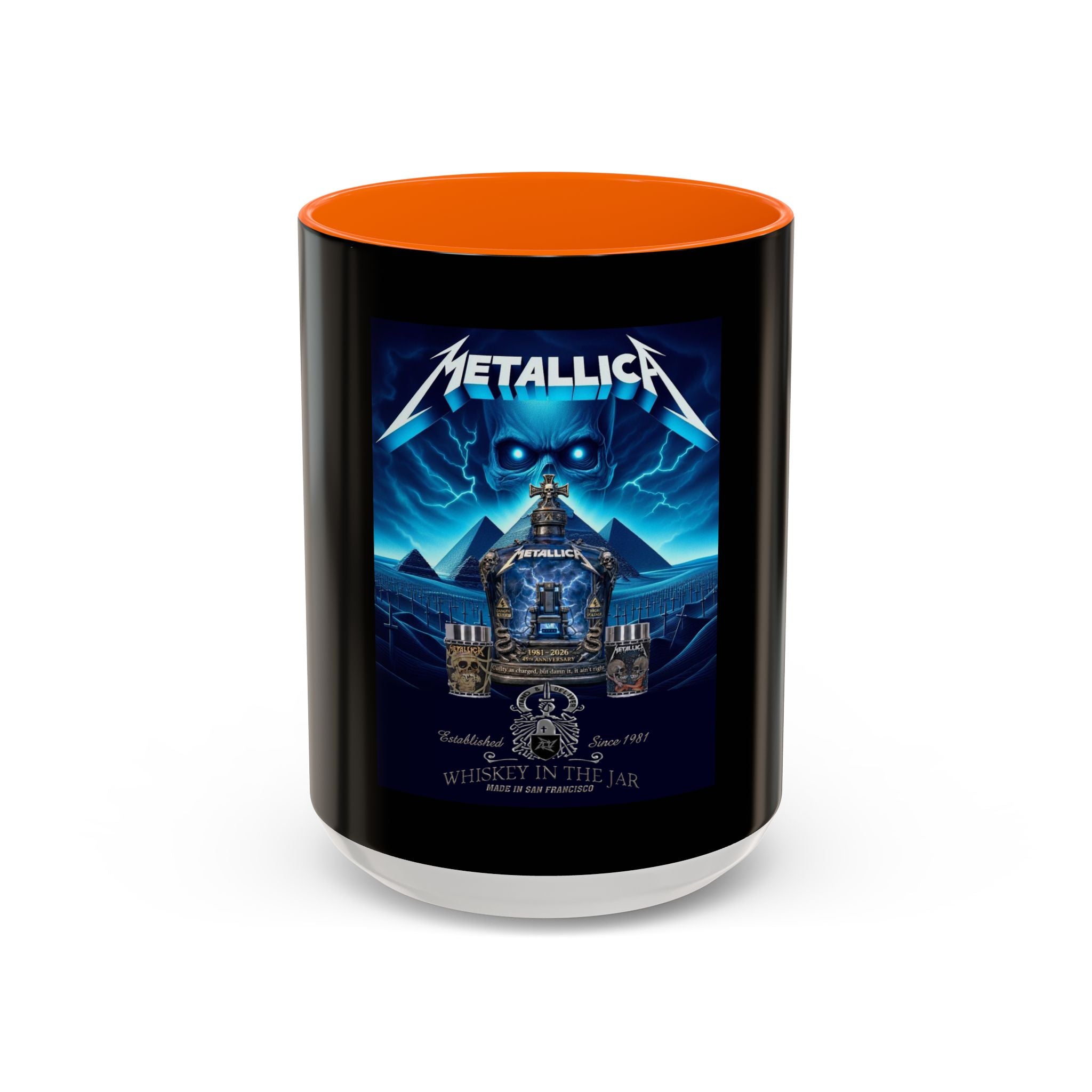 Metallica Whiskey in Jar / Accent Coffee Mug 11/15oz
