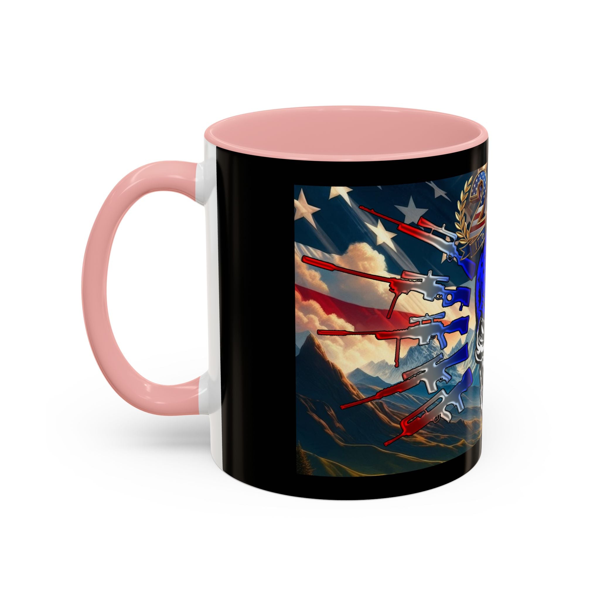 Skull & Guns 250th / Accent Coffee Mug 11/15 oz