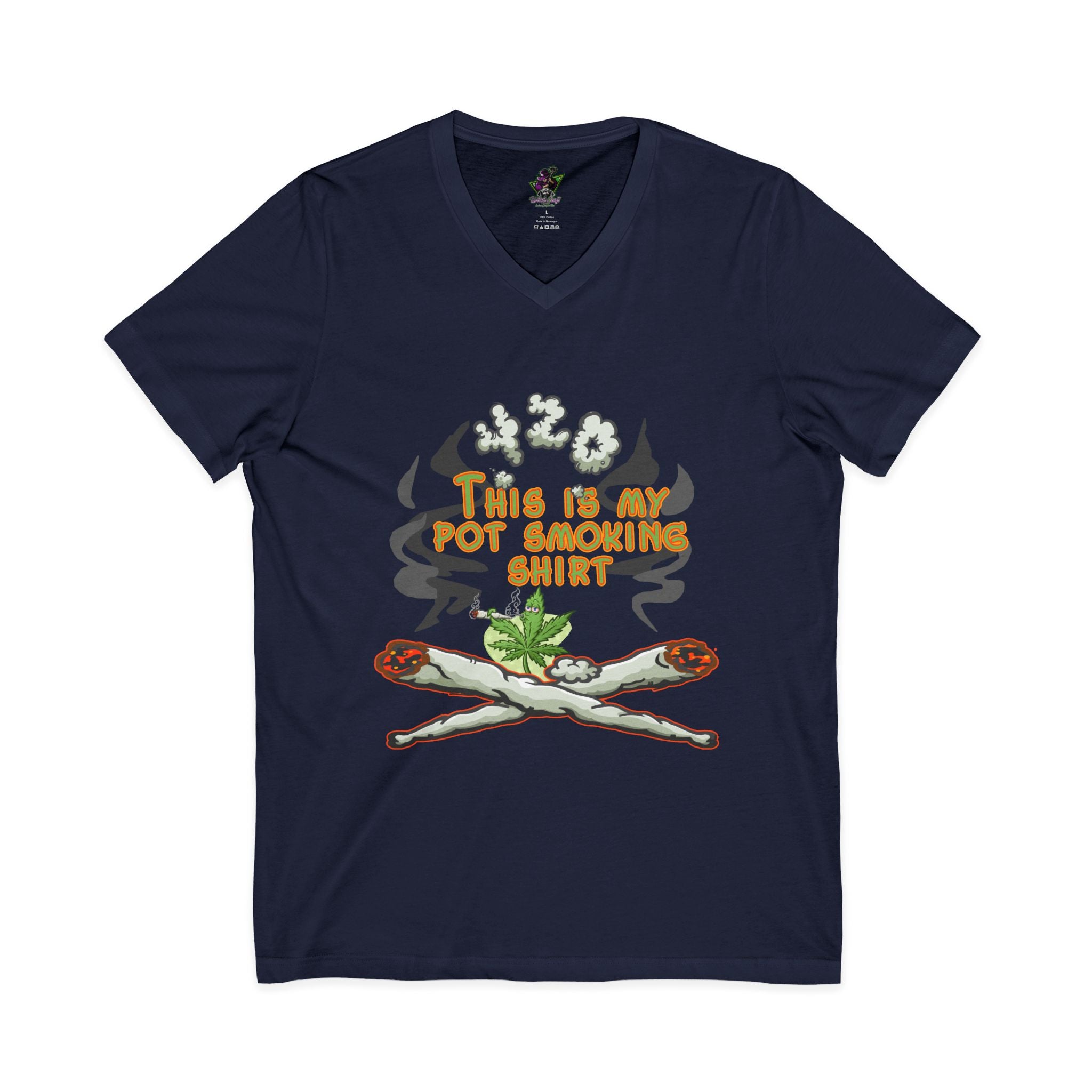 This Is My Pot Smoking Shirt / V-Neck Tee