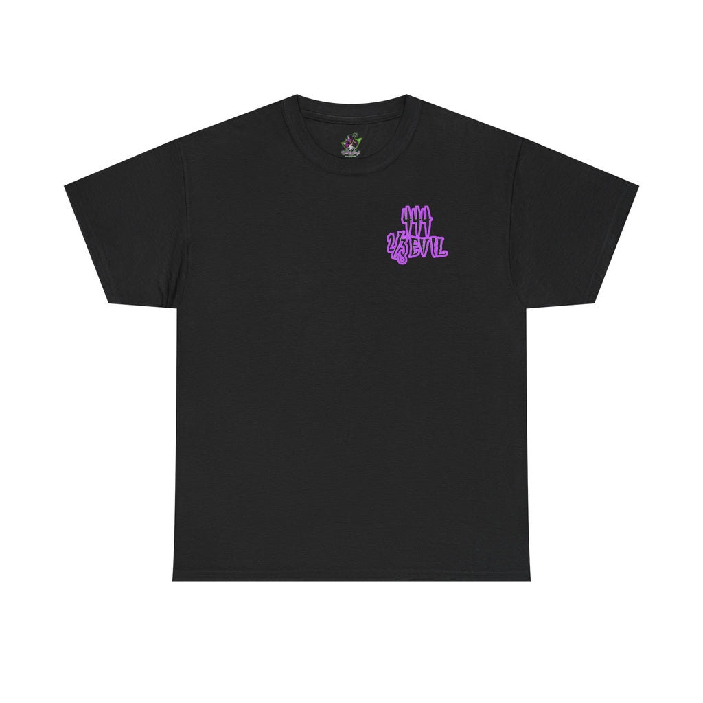 2/3 Evil Gothic Purple Script