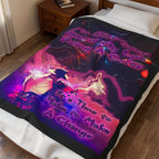 Life Being A Color / Velveteen Plush Blanket