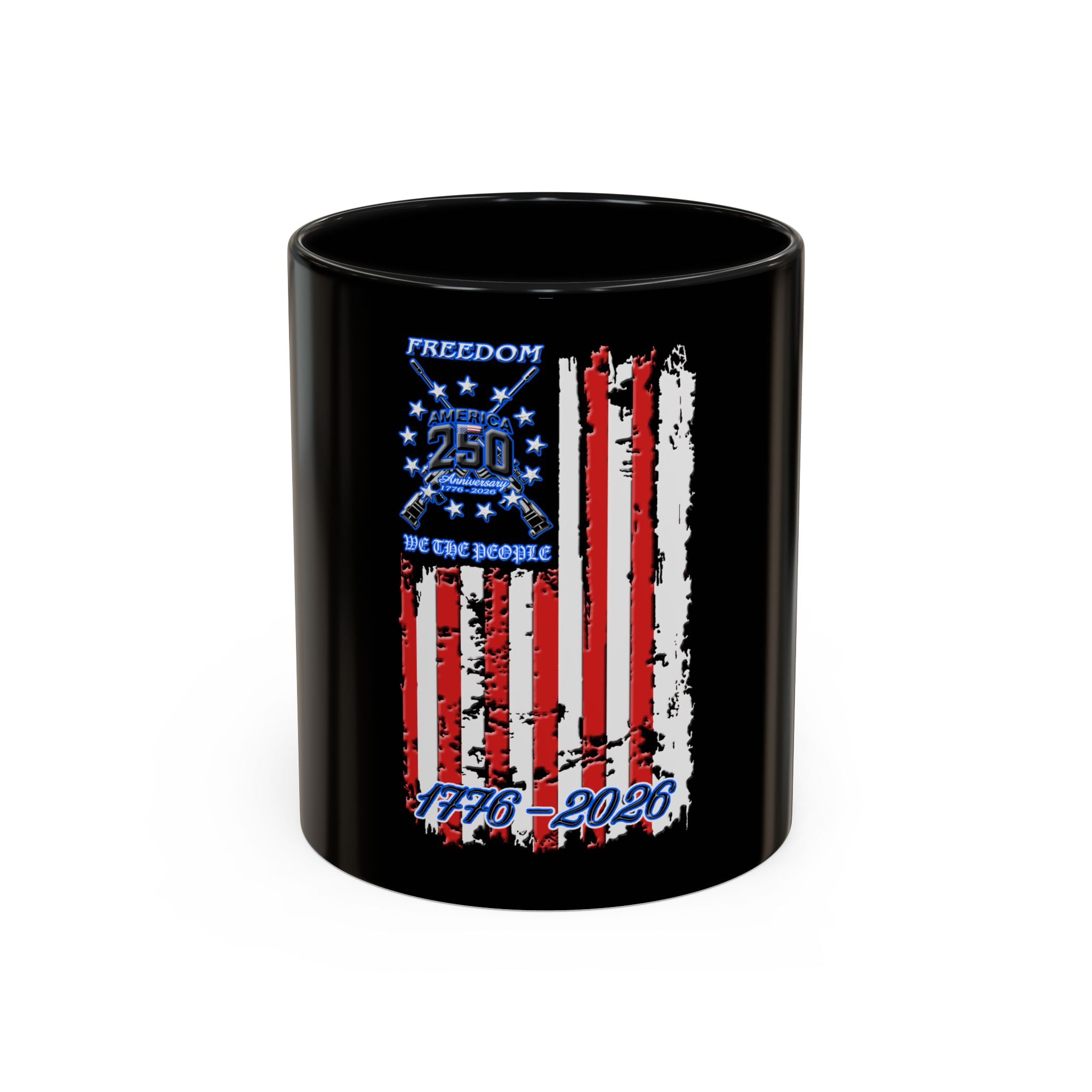 250th Anniversary Flag / Accent Coffee Mug 11/15oz