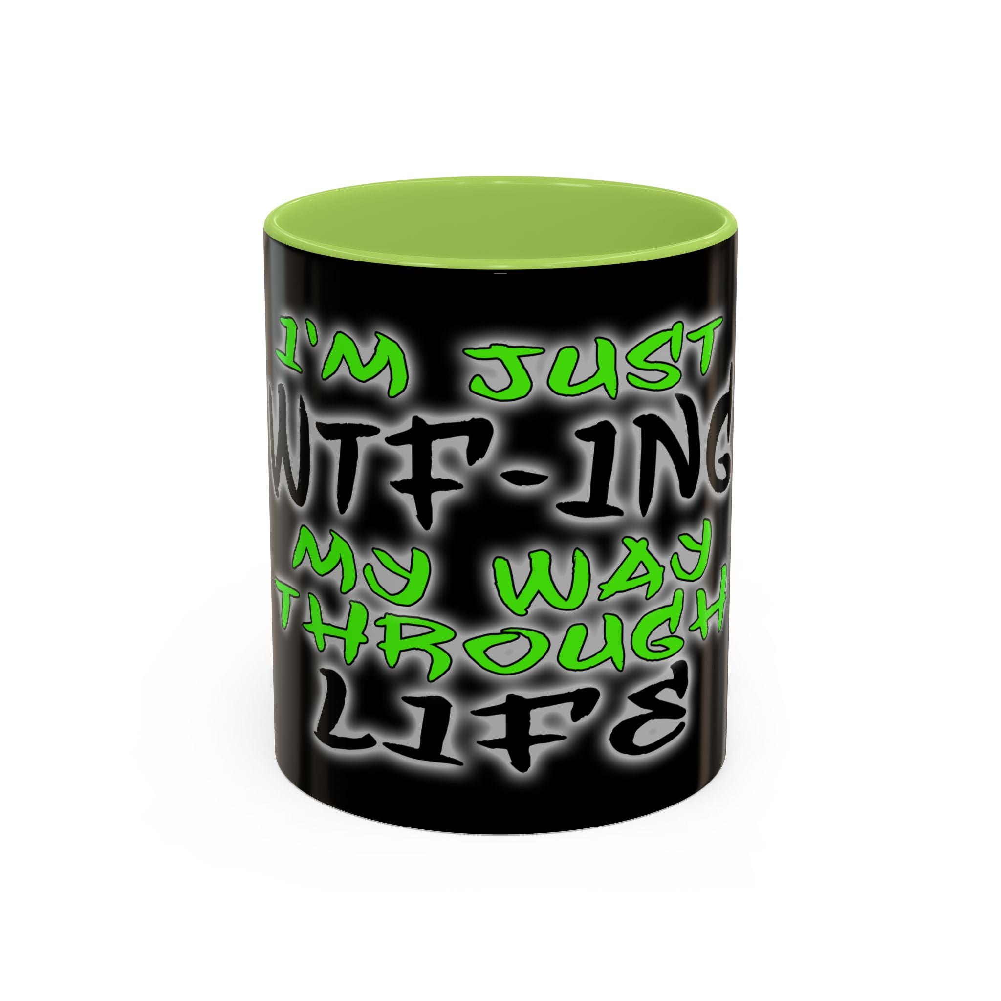 WTF-ing / Accent Coffee Mug 11/15oz