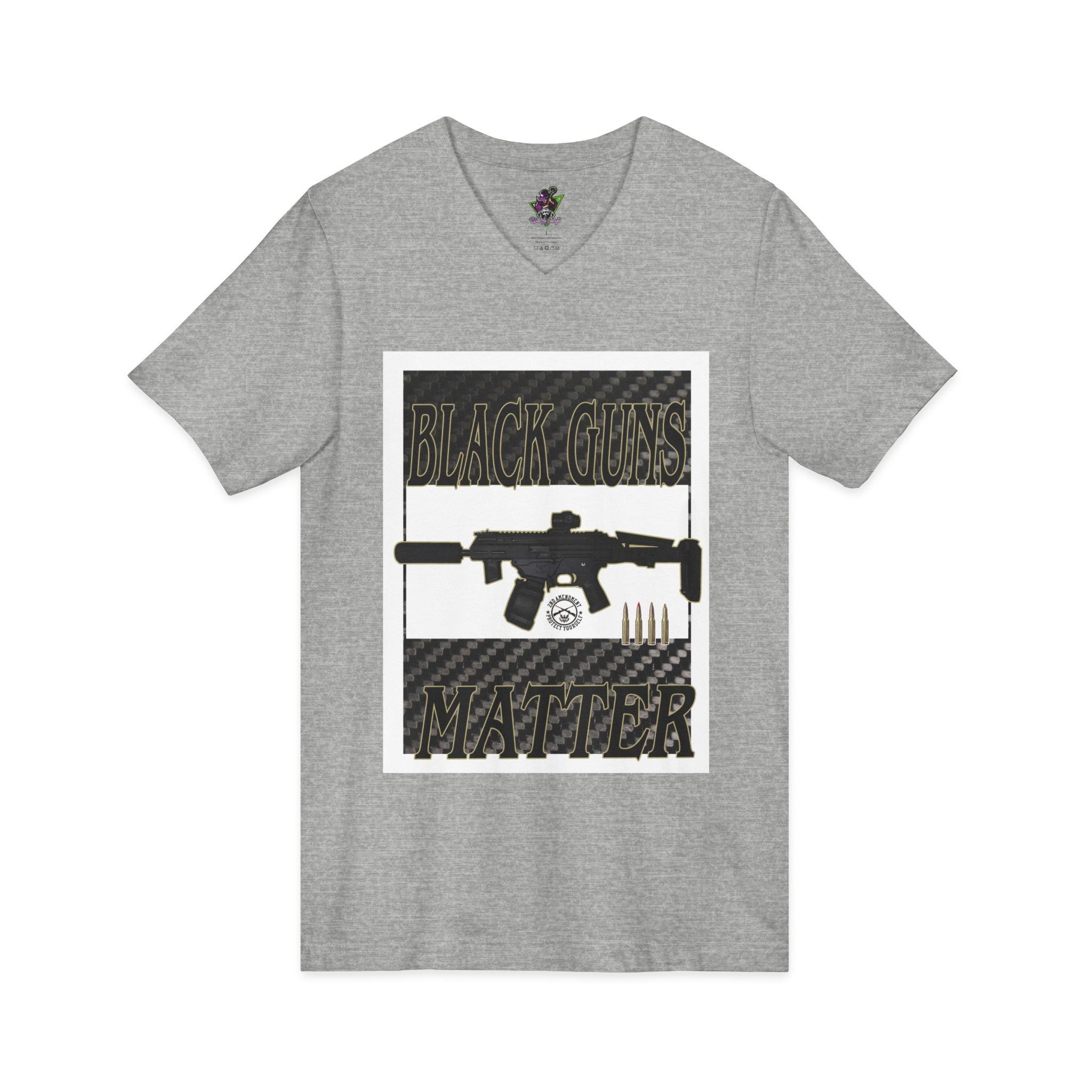 Black Guns Matter / V-Neck Tee
