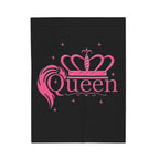 Queen Crown / Velveteen Plush Blanket