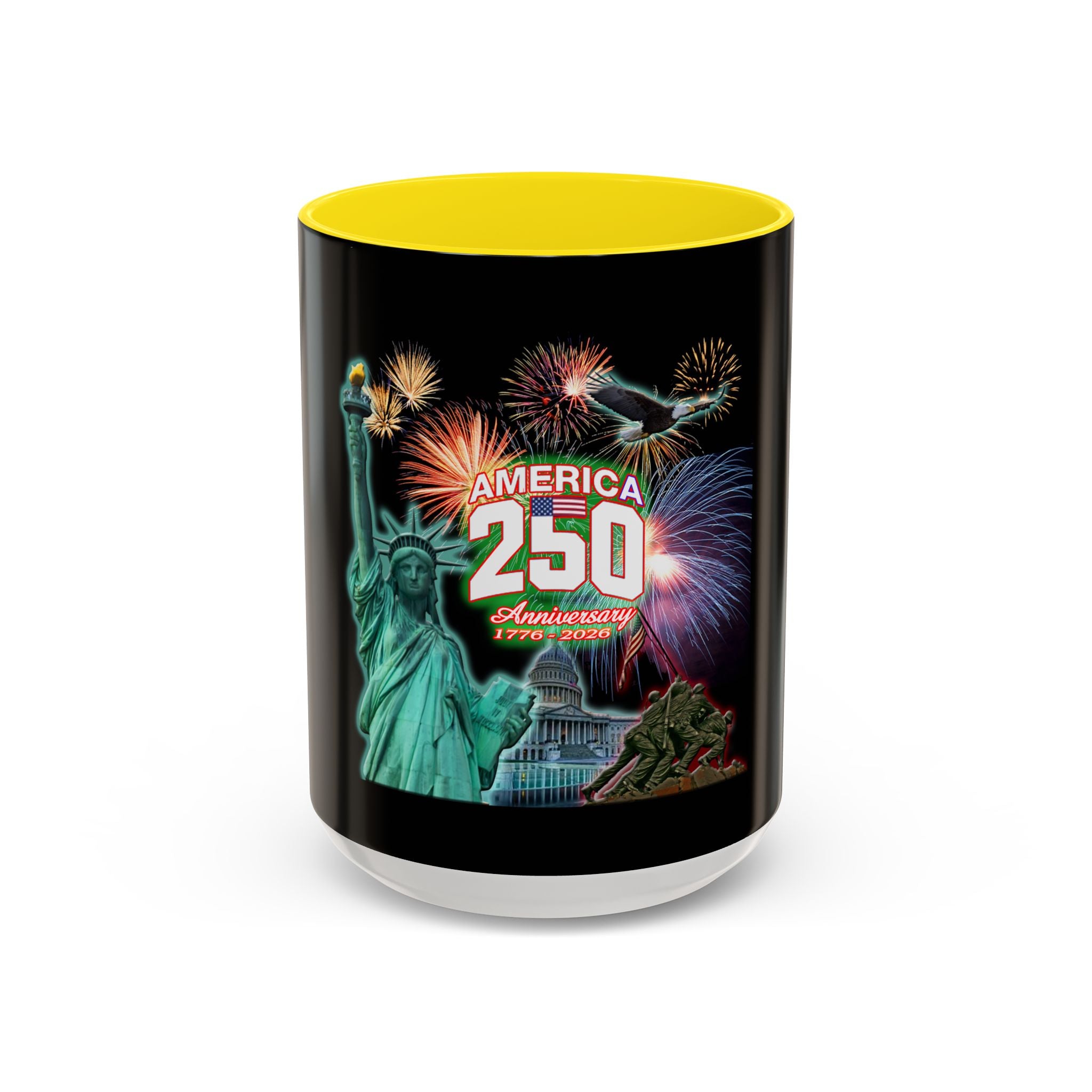 Statue of Liberty 250th / Accent Coffee Mug 11/15oz