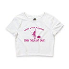 Mind Your Business Girl Stripper / Crop Top