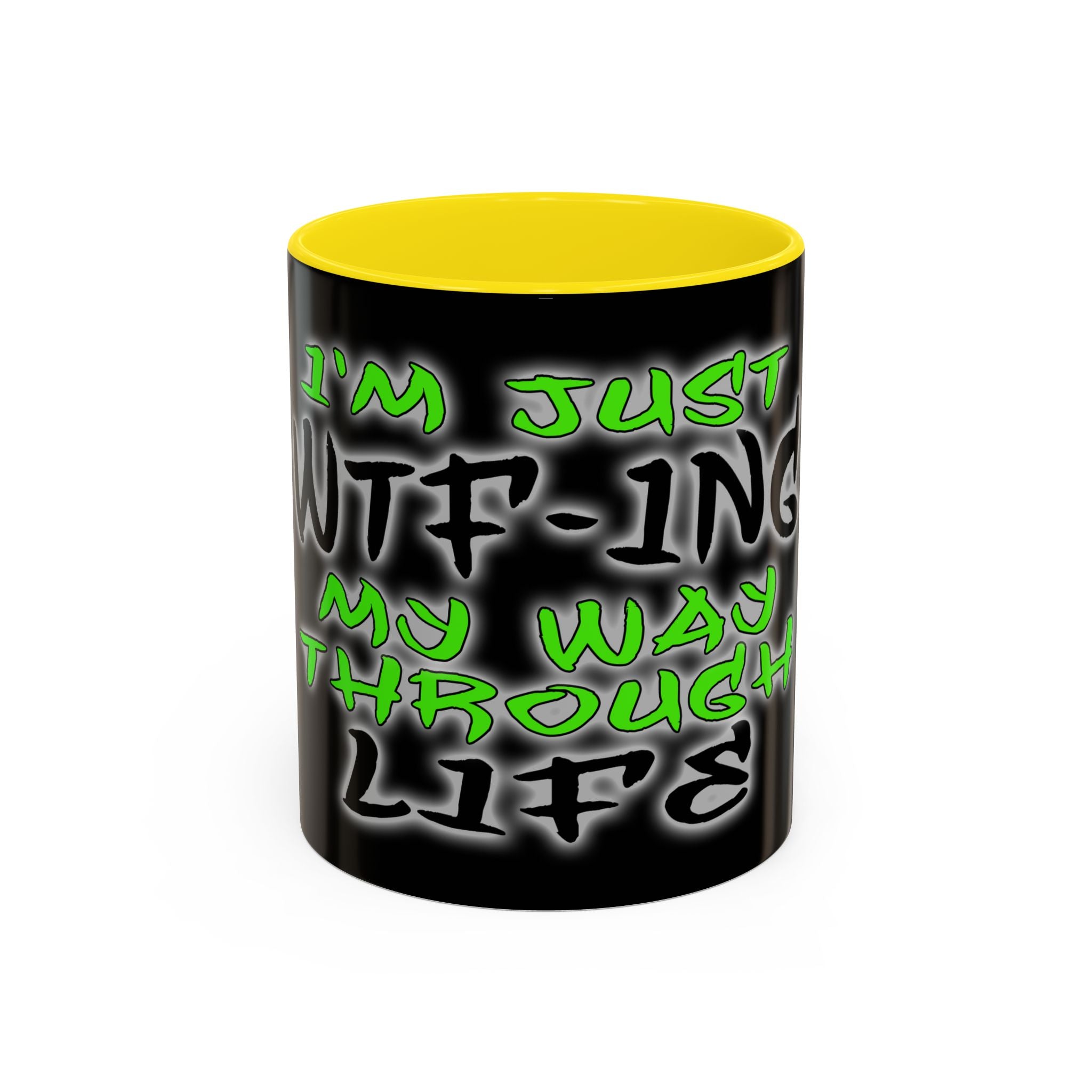 WTF-ing / Accent Coffee Mug 11/15oz