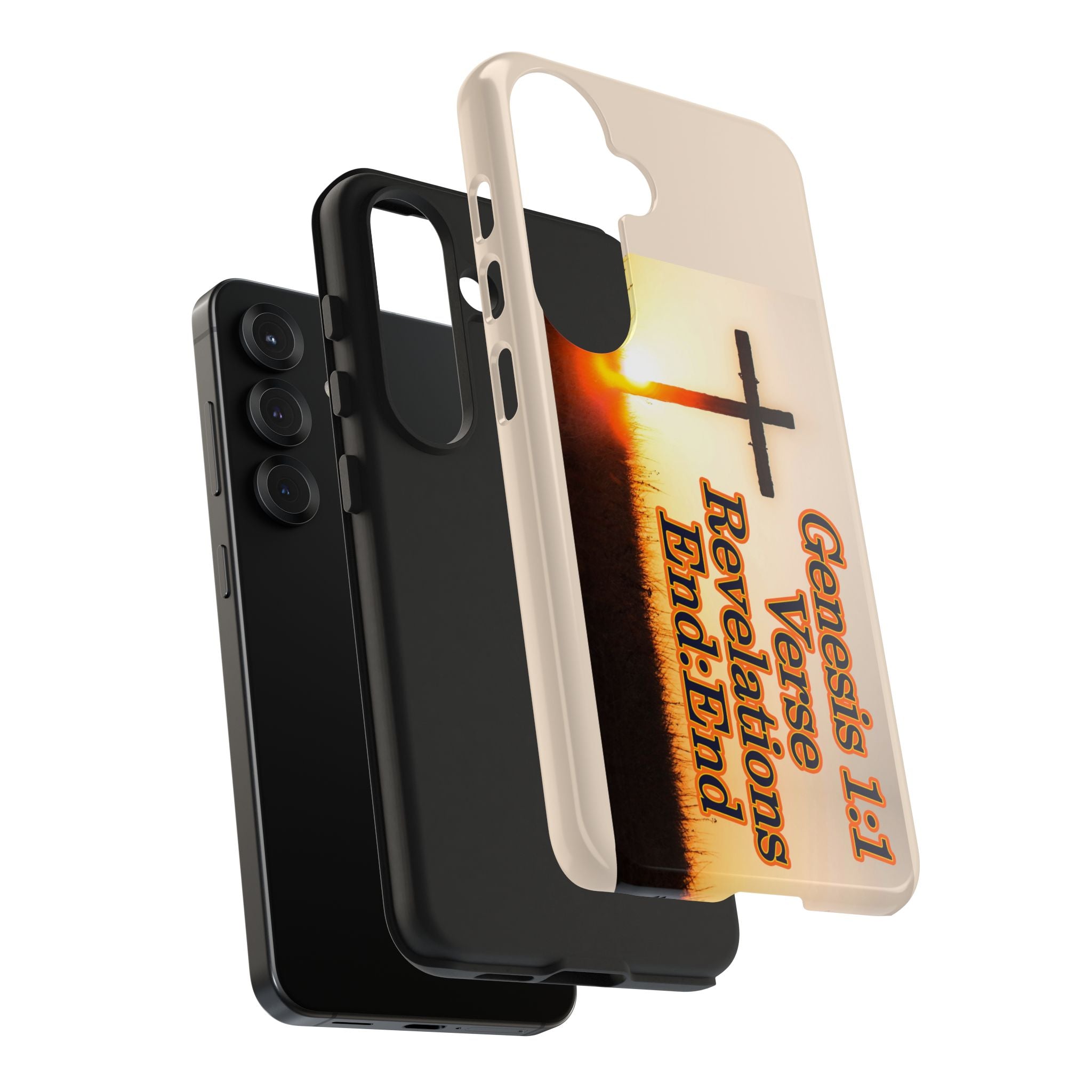 Genesis 1:1 Verse Revelations End:End / Tough Phone Case