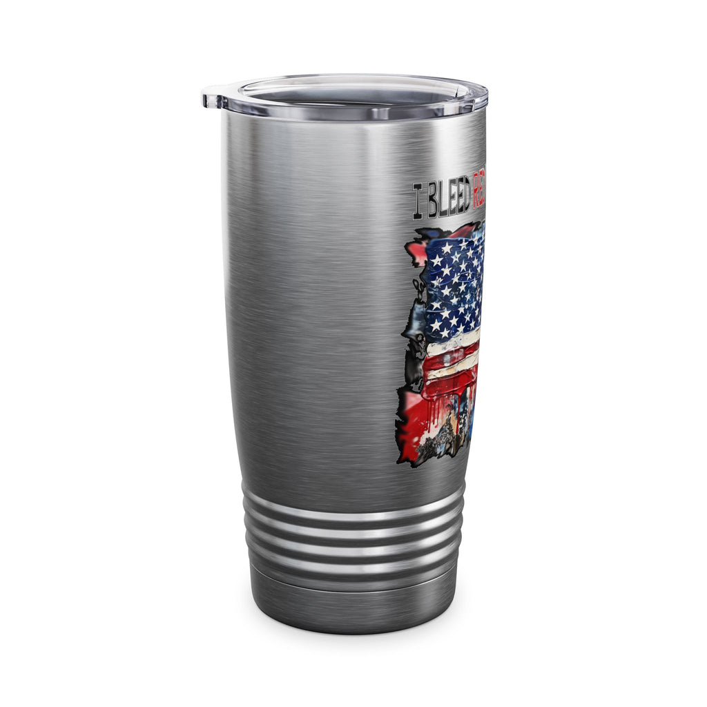 I Bleed Red White and Blue / Insulated Tumbler 20oz