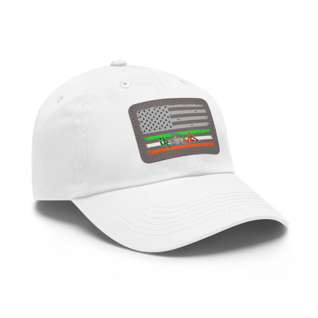 American/Ireland Flag / Leather Patch