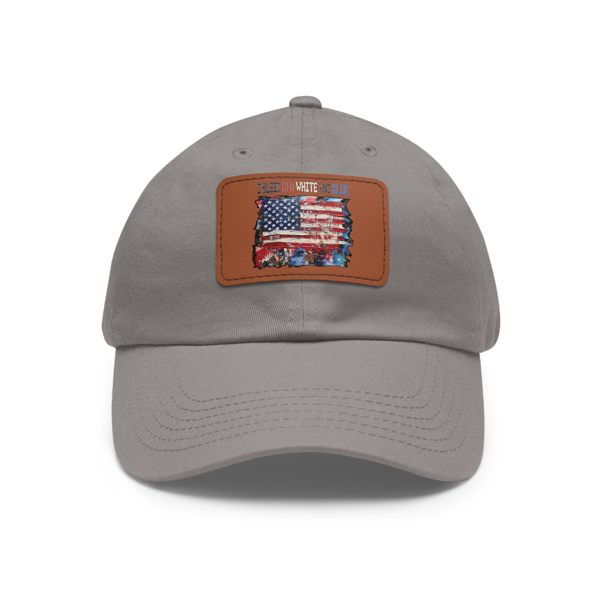 I Bleed Red White and Blue / Leather Patch
