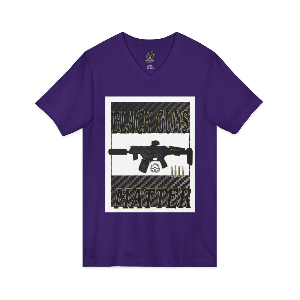 Black Guns Matter / V-Neck Tee