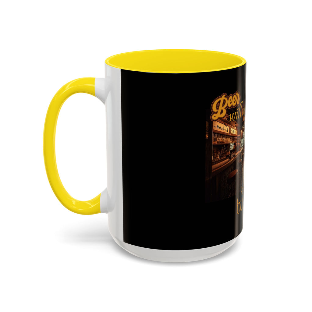 Beer Will Save The World / Accent Coffee Mug 11/15oz