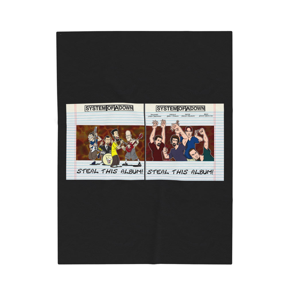 SOAD Steal This Album F&B / Velveteen Plush Blanket