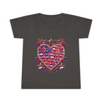 Patriotic Dog Heart / Toddler