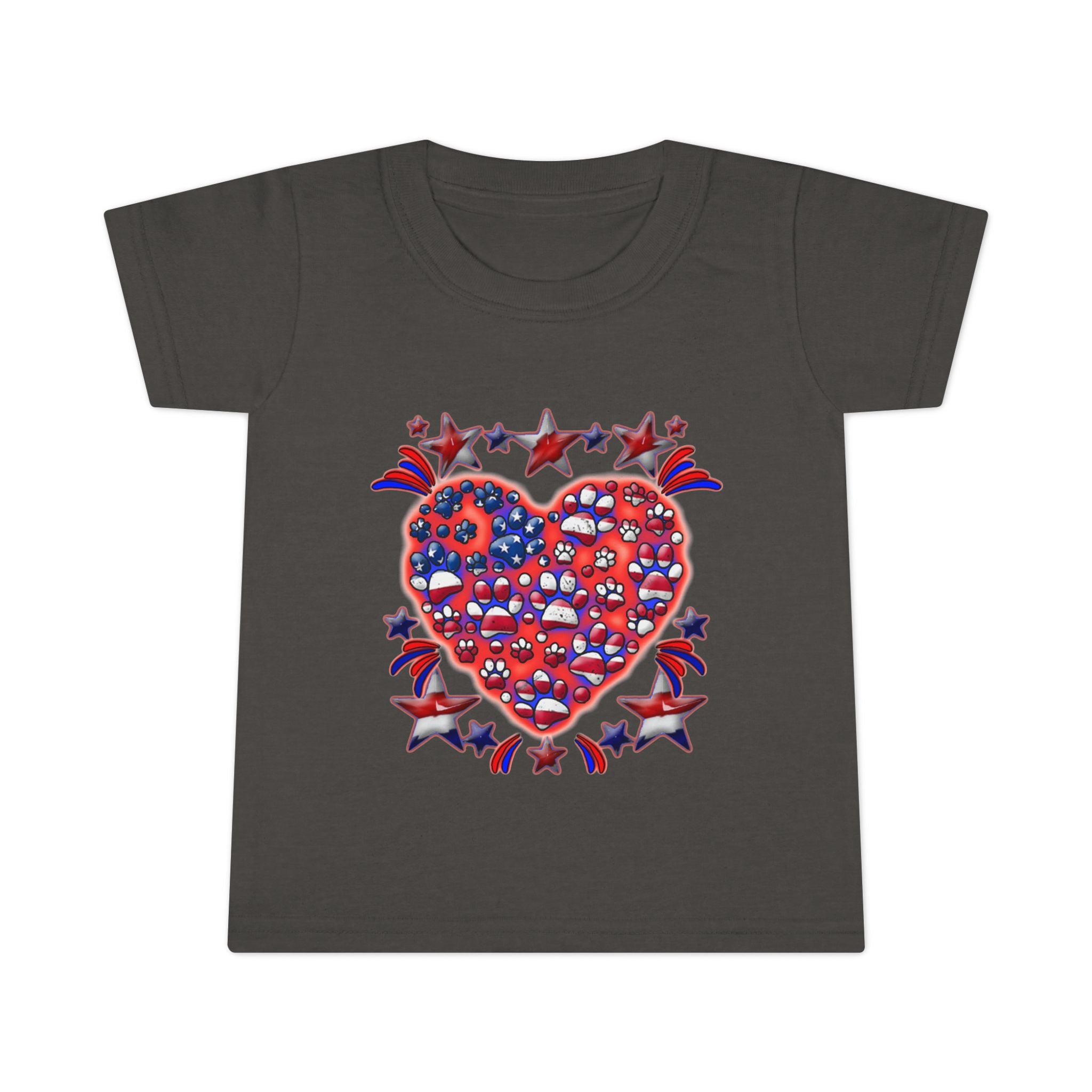 Patriotic Dog Heart / Toddler