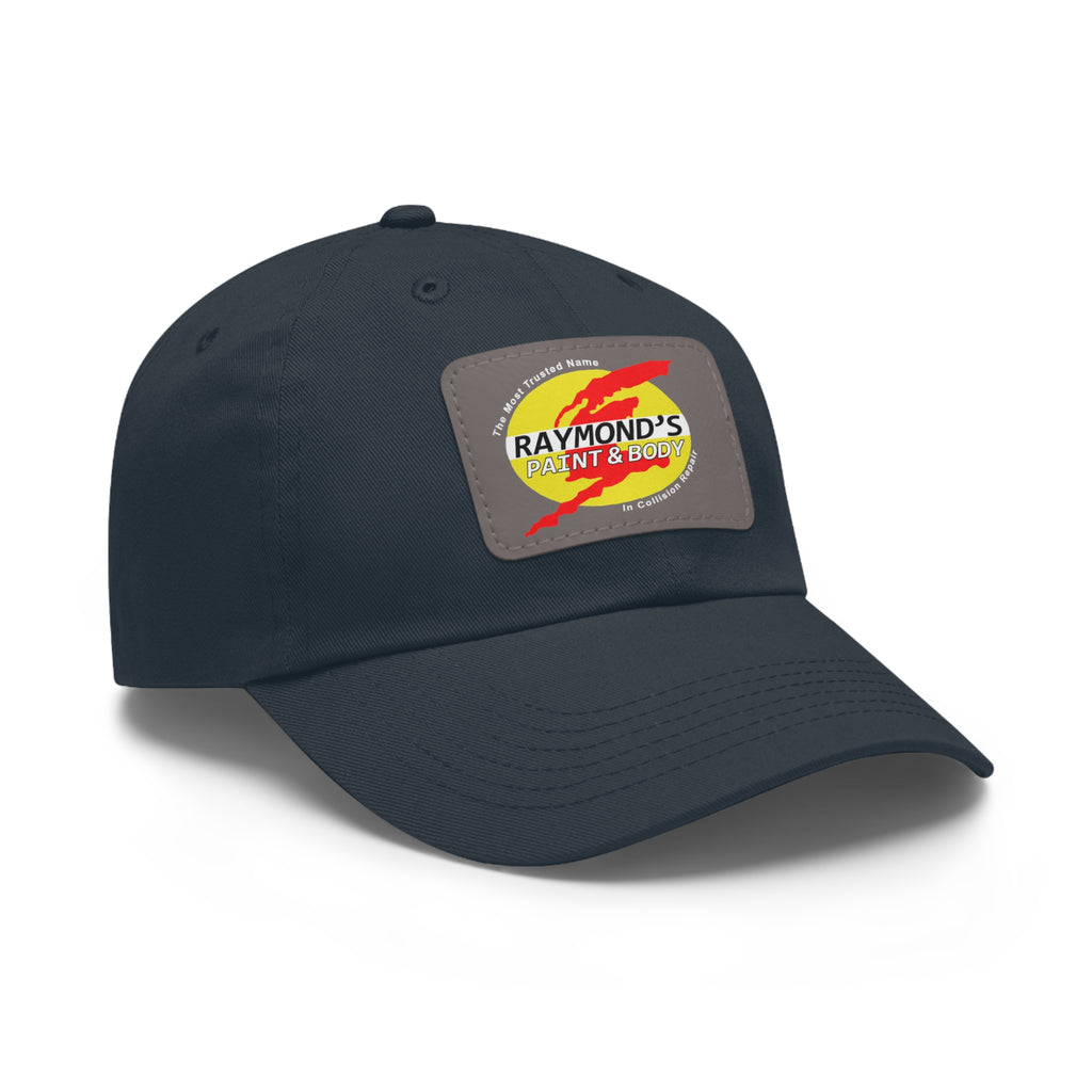 Raymond's Paint & Body Logo / Leather Patch Hat