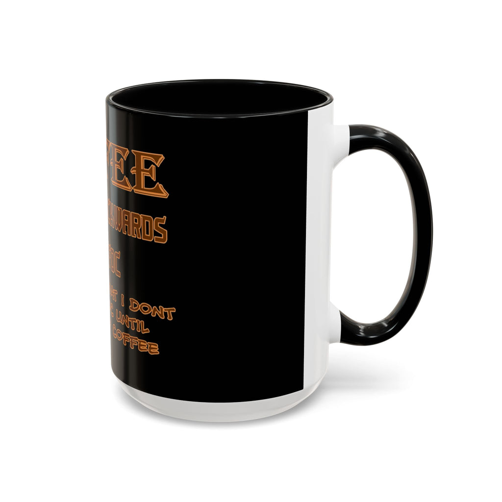 Coffee Spelled Backwards Is EEFFOC / Accent Coffee Mug 11/15oz