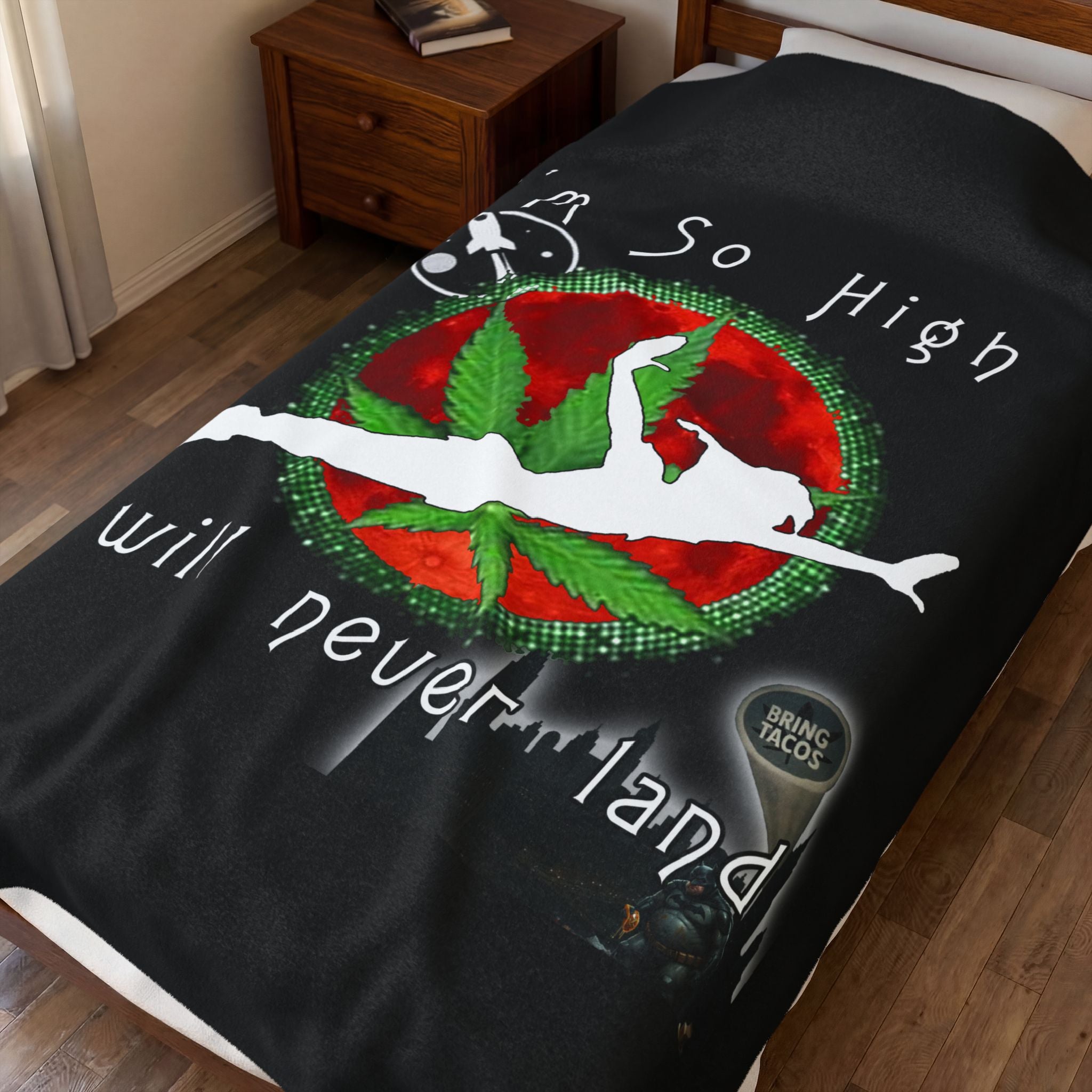 I’m So High / Velveteen Plush Blanket