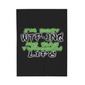 WTF-ing / Velveteen Plush Blanket